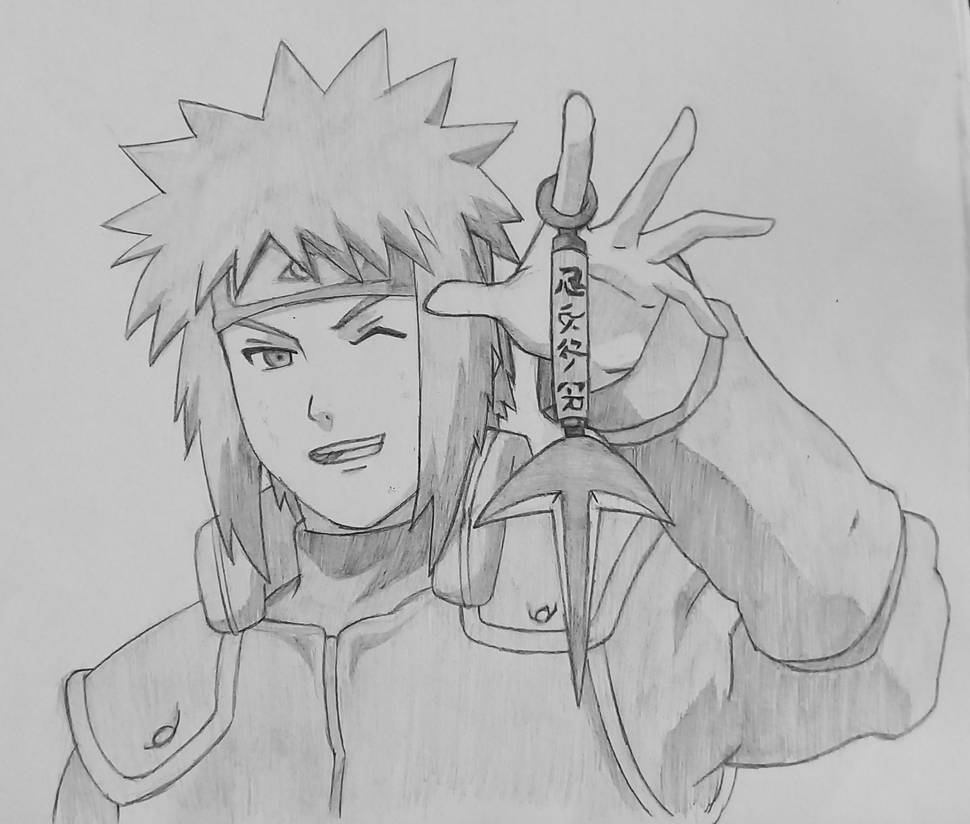 Minato Namikaze Naruto Desenho  Naruto sketch drawing, Anime sketch, Anime  character drawing