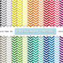 Free Small Chevron Printable Digital Papers Pack 1