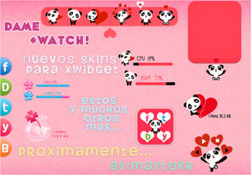 Proximamente' Skins de XWidget!