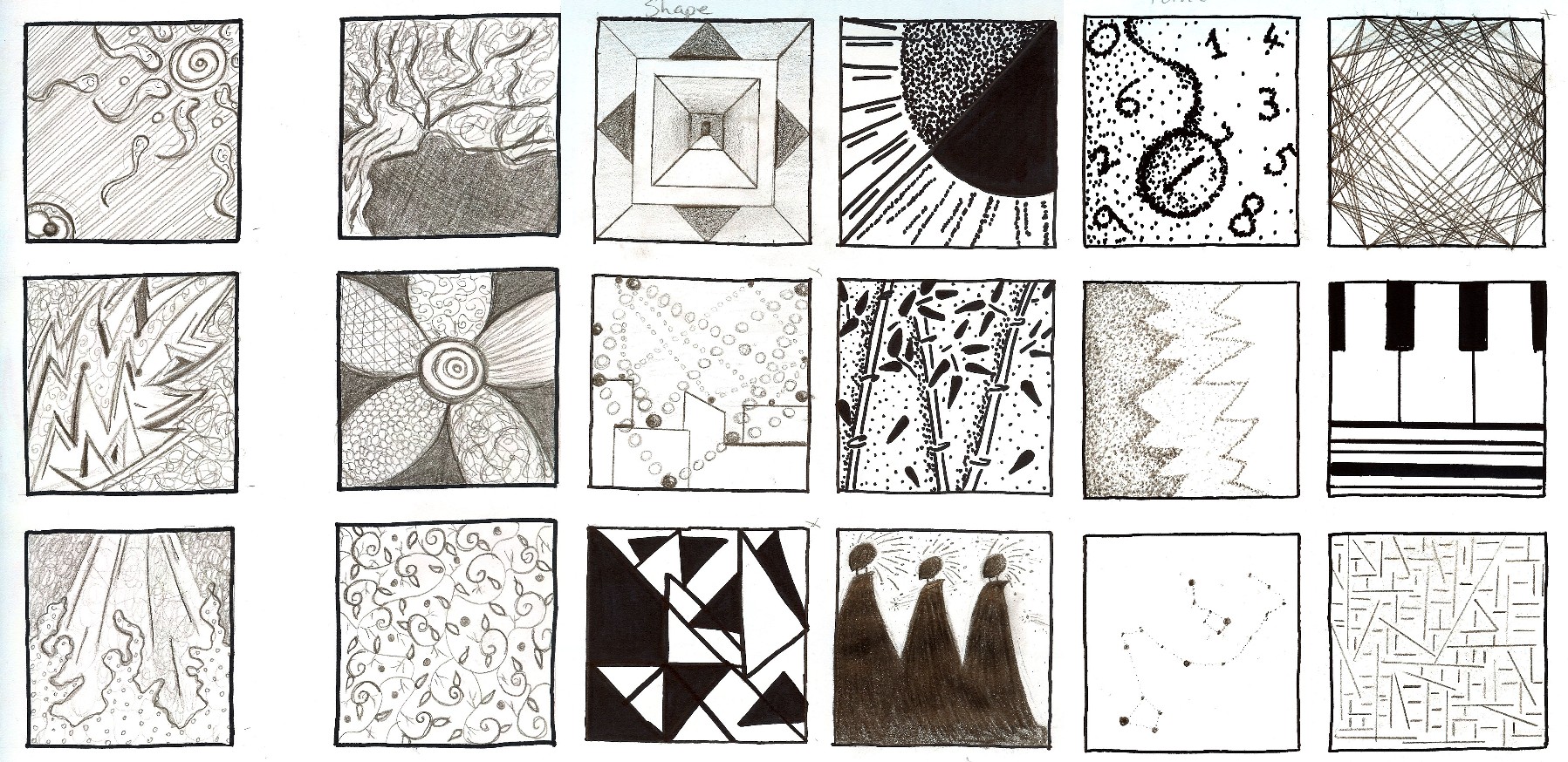 Abstract Squares