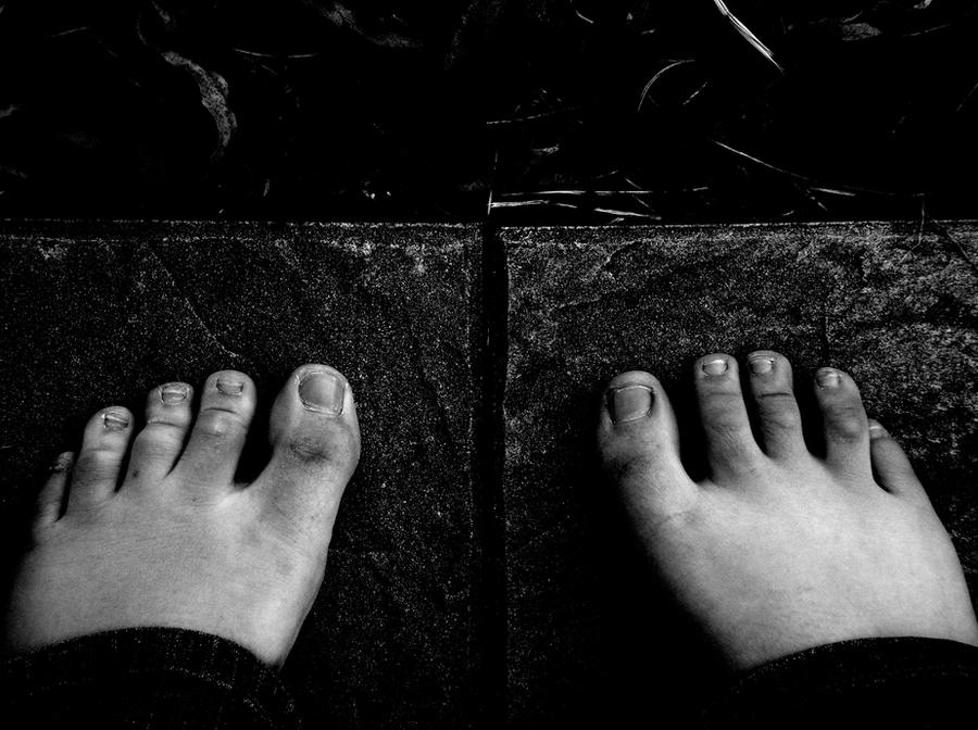 Black and White - Feet