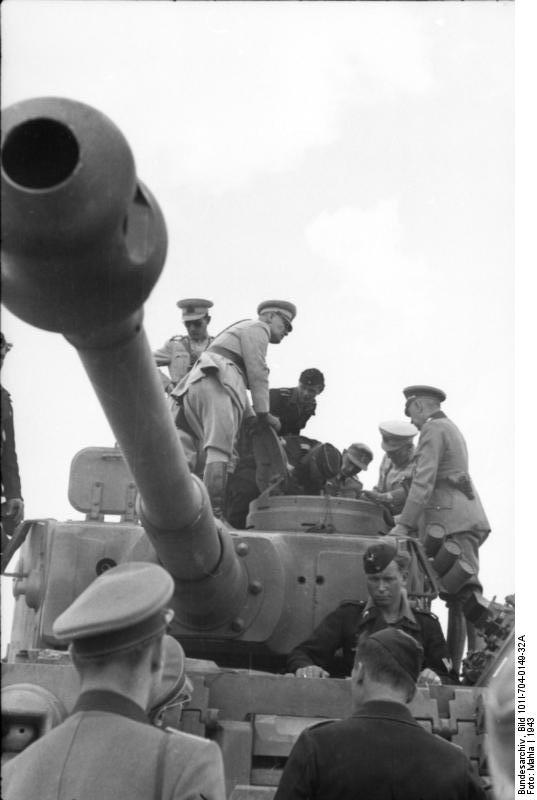 Tiger I (161) Inspected by Turkish Officers - 1943