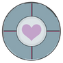 Weighted Companion Cube Pin