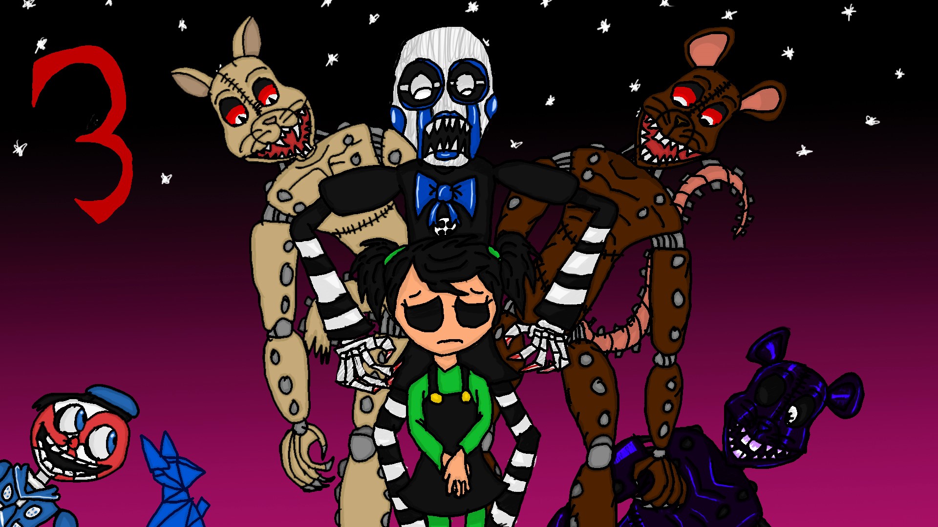 a Five Nights at Candy's 3 drawing by FazKnack on DeviantArt