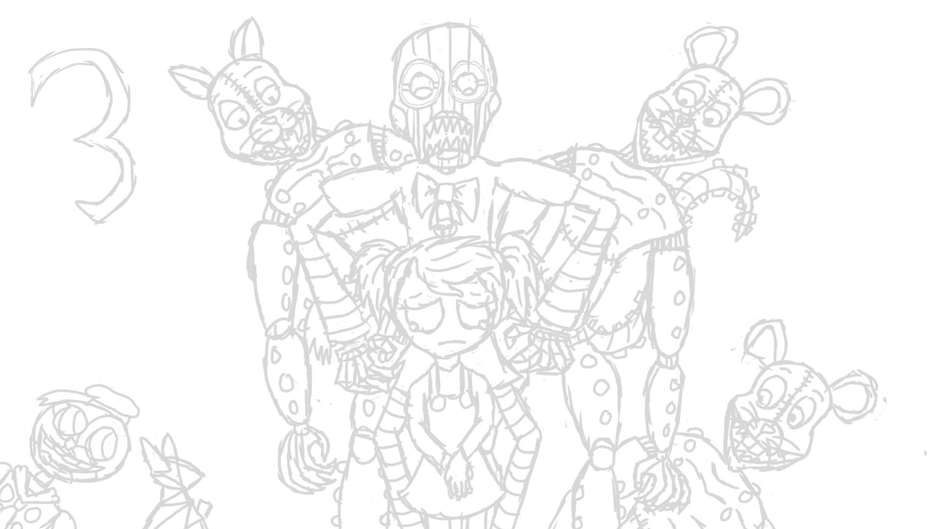 a Five Nights at Candy's 3 drawing by FazKnack on DeviantArt