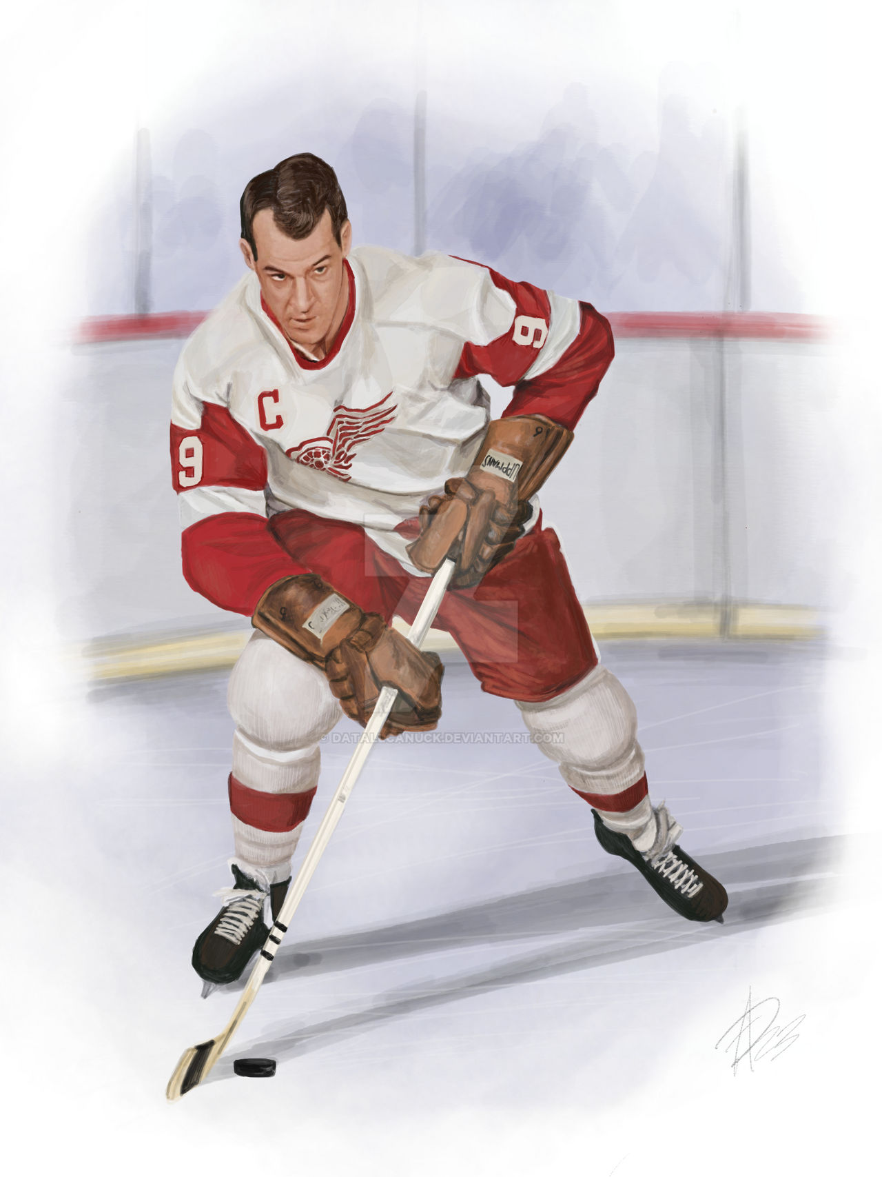 Mr.Hockey Gordie Howe by DaTallCanuck on DeviantArt
