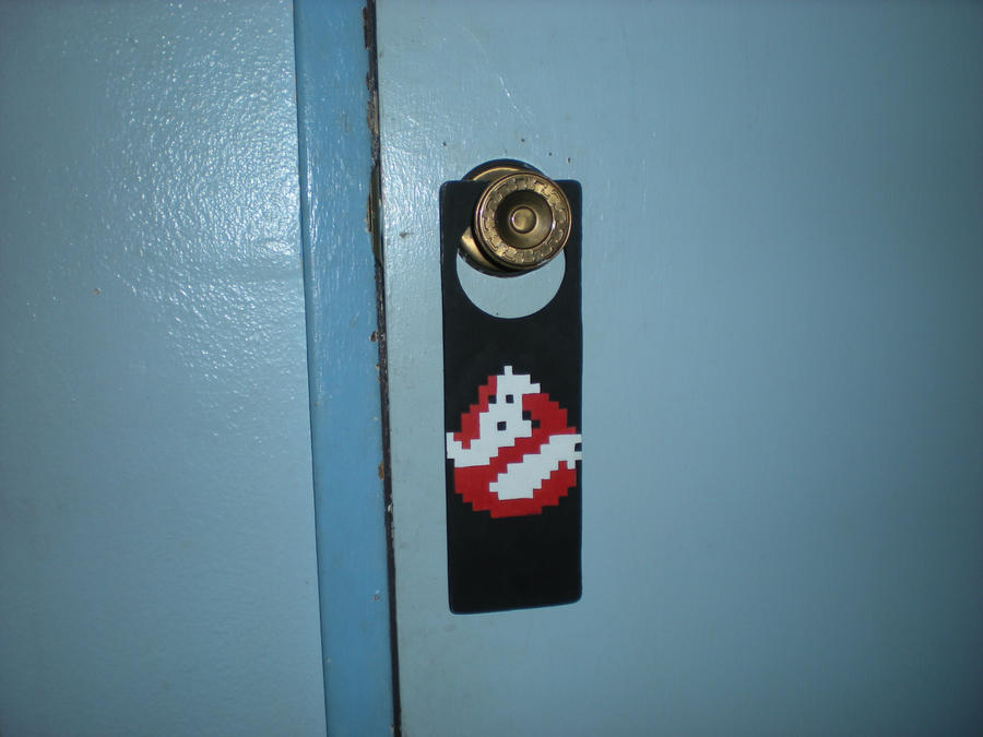 Ghostbusters Doorhang-no ghost