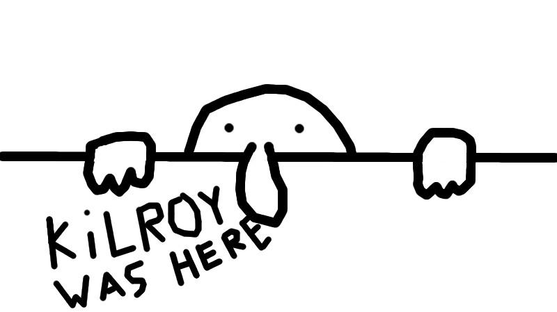 Kilroy was here by hi12370 on DeviantArt