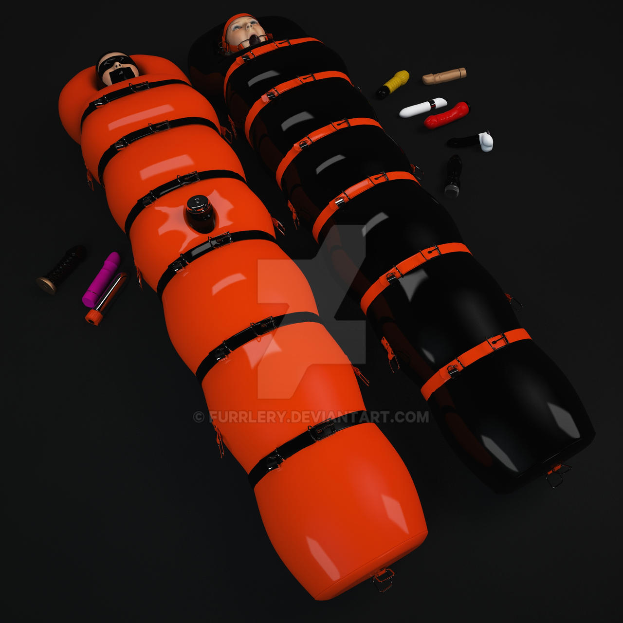 Inflatable Sleepsack Deviantart ready for a night game in Sleep sack by FurrLery on DeviantArt