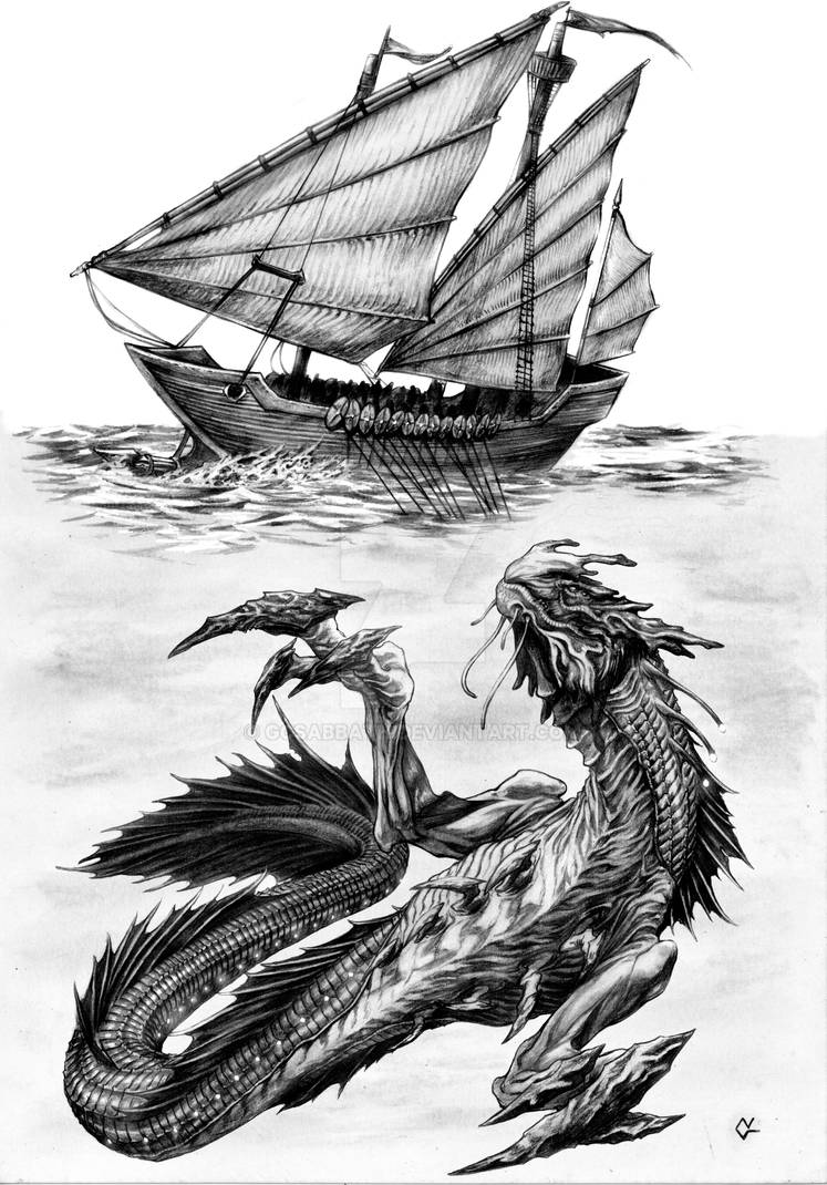 Sea Monster by Gcsabbath on DeviantArt
