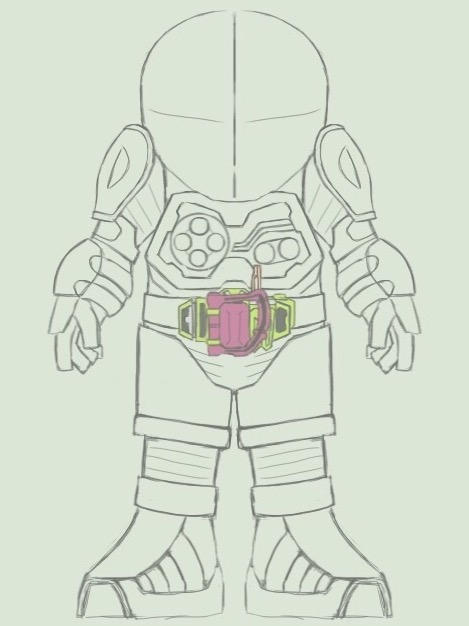 Free-to-Use Gamer Rider Lv1 Template by OllyTrinity1397 on DeviantArt