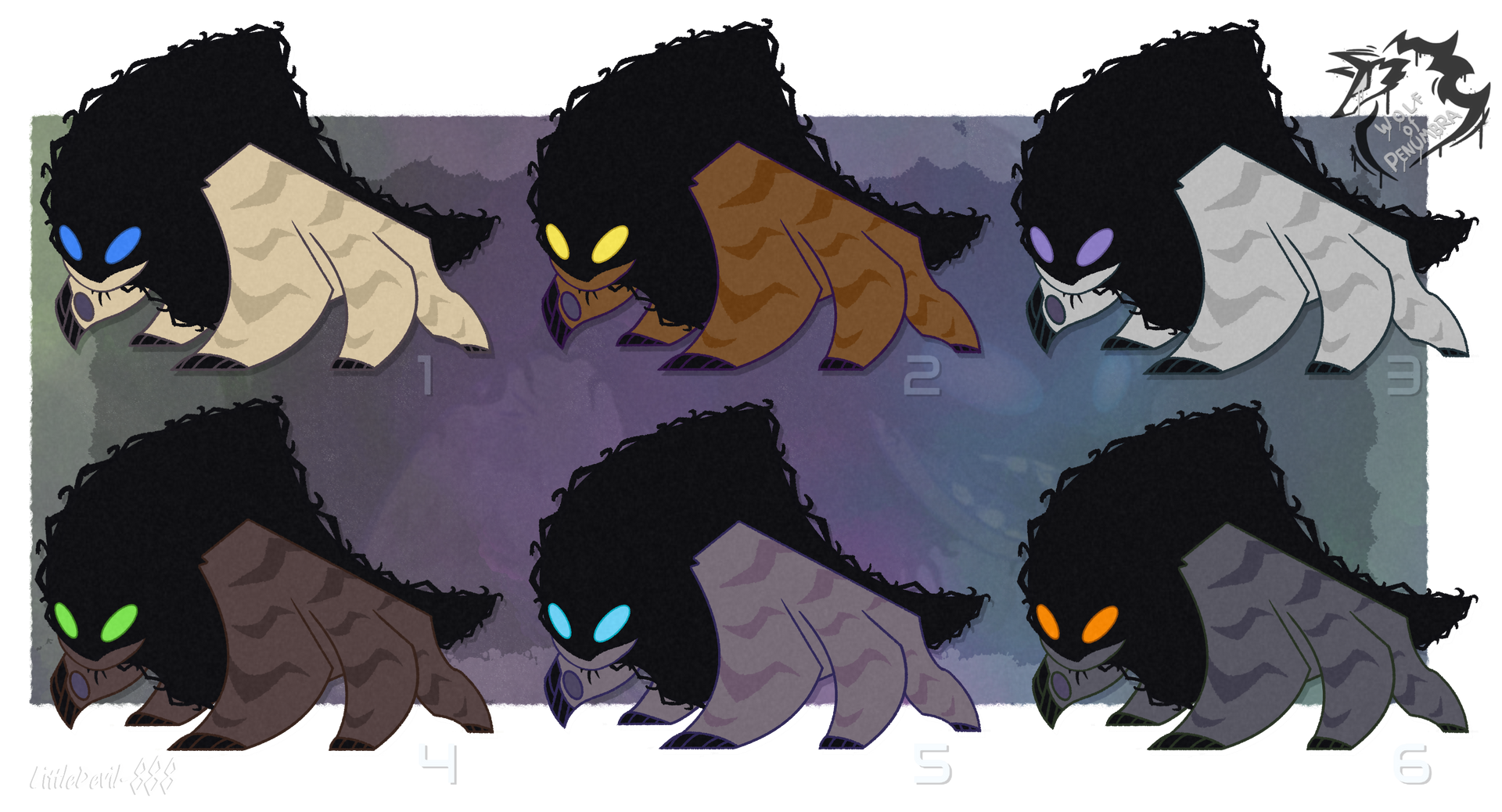 Bugbear Color Variants by LittleDevil-888 on DeviantArt