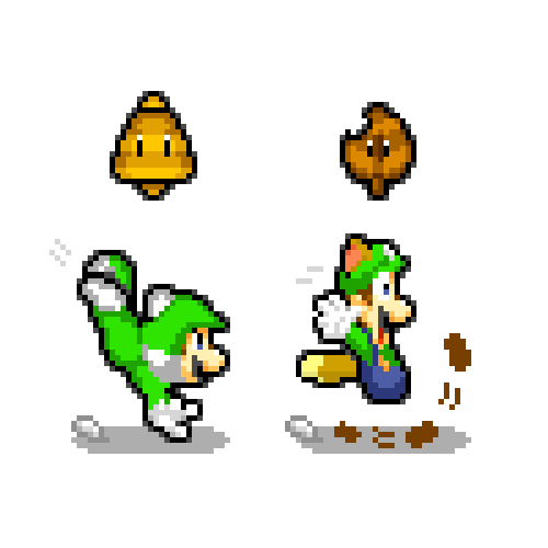 Pixilart - cat luigi by RyanNotHere