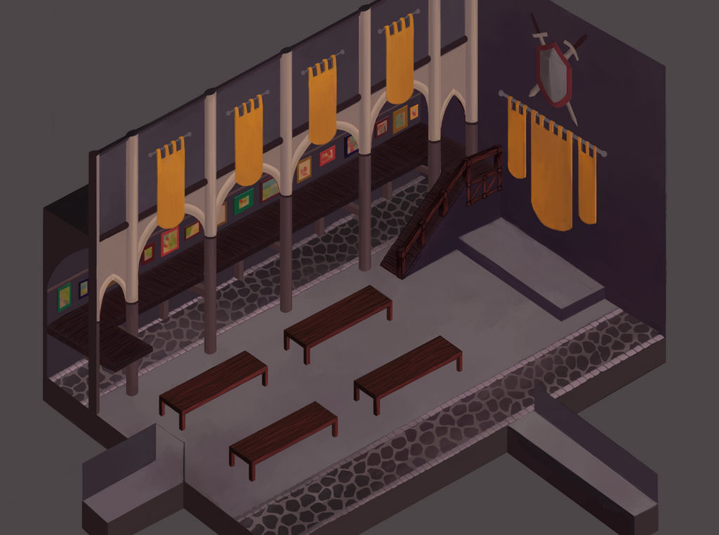 The great hall by moedjila on DeviantArt