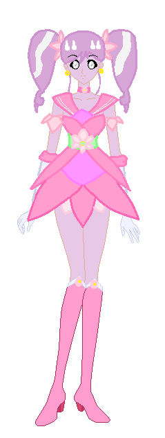 Sailor Sakura*Purple Girl in FlowerTransformation