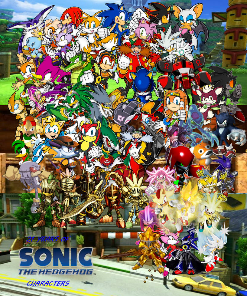 21 Years Of Sonic The Hedgehog Characters V2 By Infersaime On DeviantArt 21-years-of-sonic-the-hedgehog-characters-v2-by-infersaime-on-deviantart