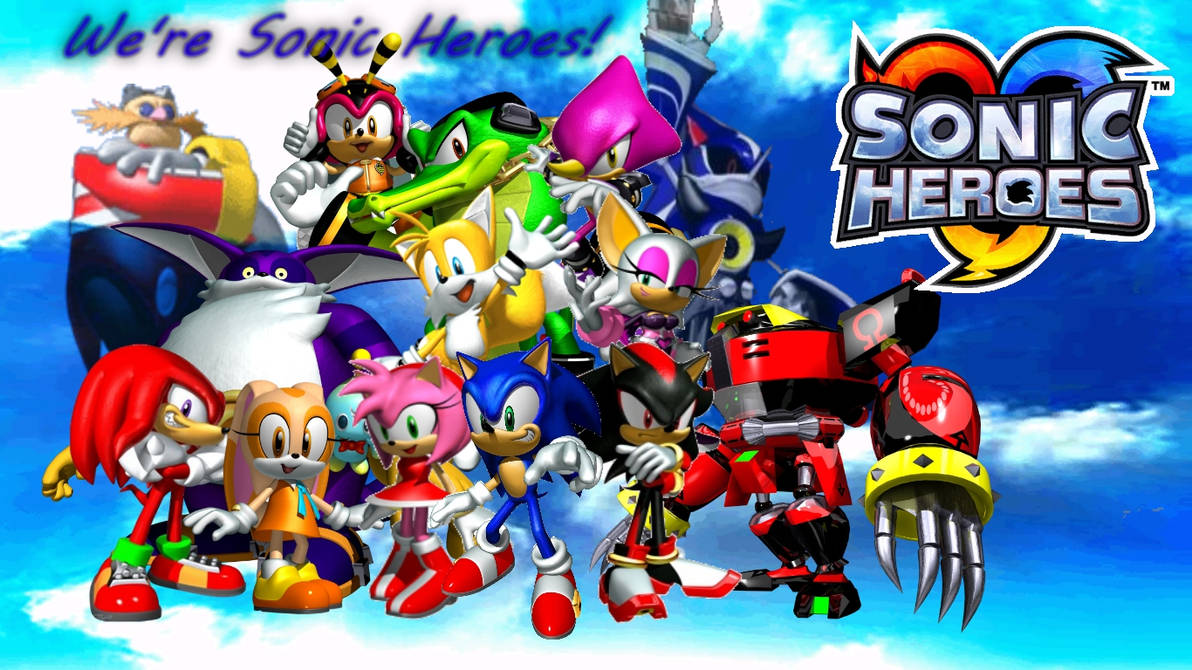Герои соника 2. Соник хироус 3. Sonic Heroes. Соник герои. Sonic Heroes персонажи.