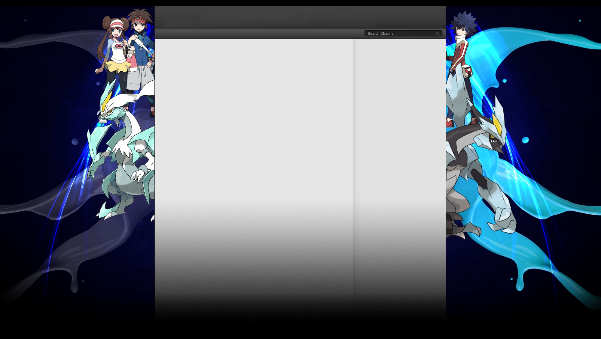 Pokemon Black and White 2 youtube background