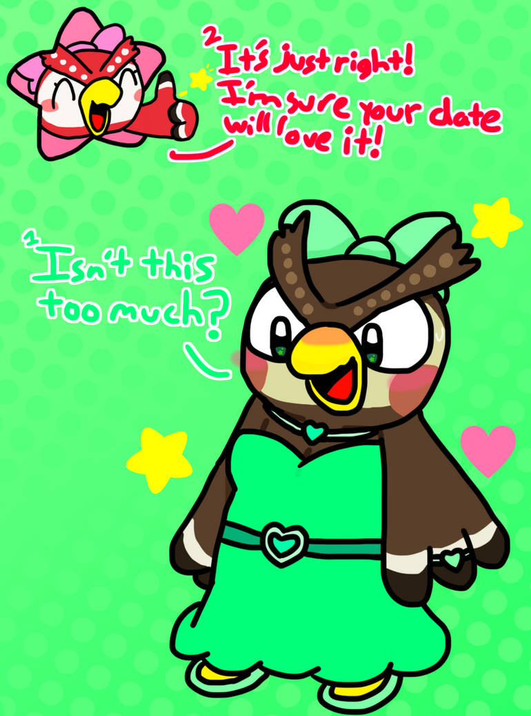 Blathers Date by MrApolloTheEagle on DeviantArt
