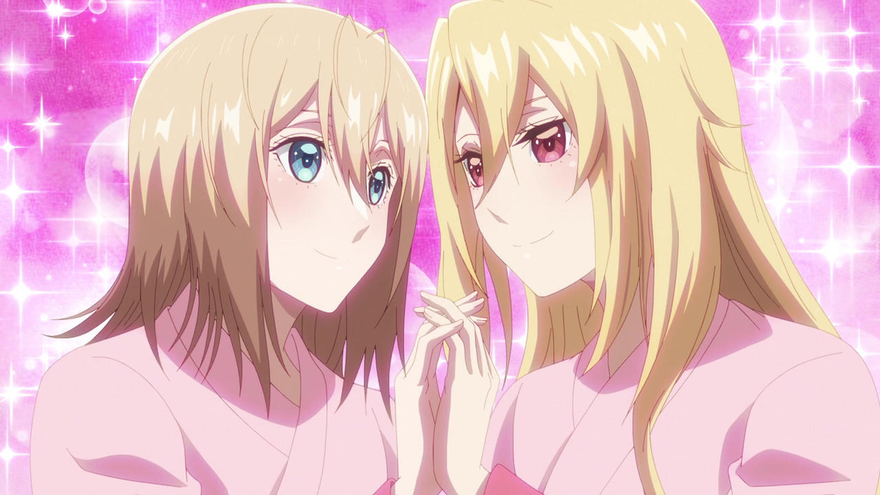 Trapped in a Dating Sim: Angelica and Olivia by dusksword on DeviantArt