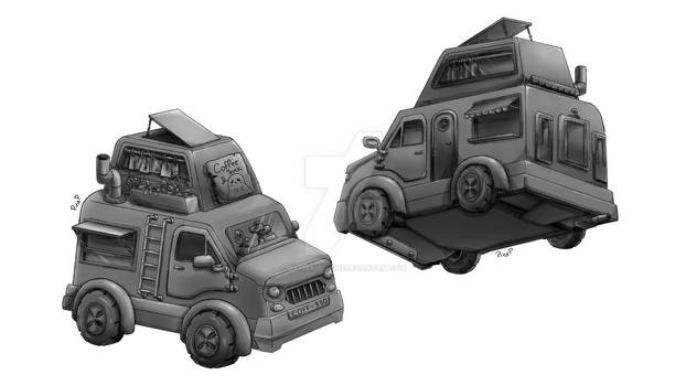 Coffee Truck | ConceptArt