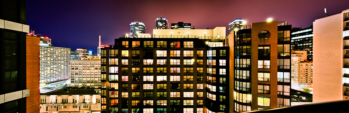 Toronto - View from my apartment (2010) by sh4dow