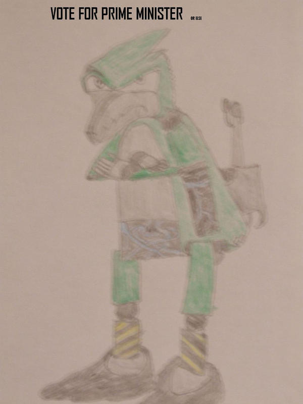 Sgt Bash as Prime Minister