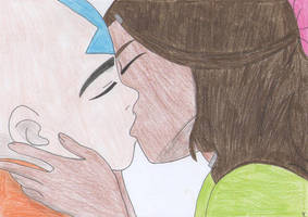 Aang and Katara