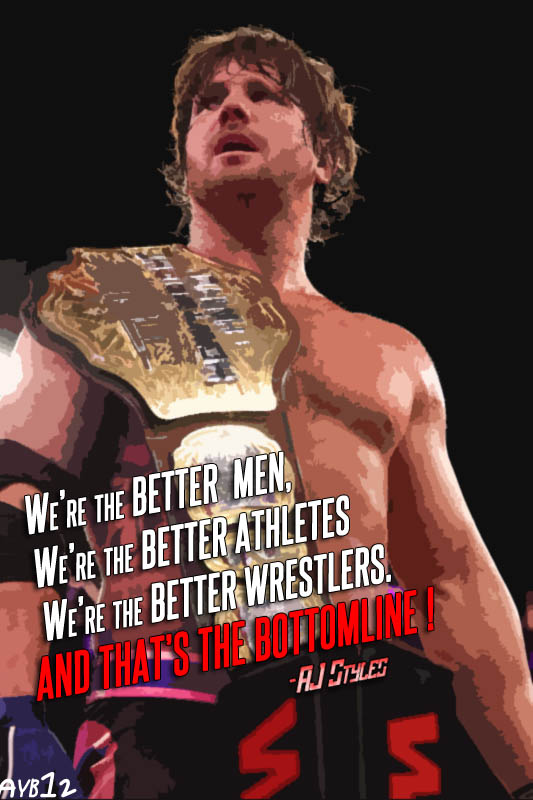 AJ Styles by AYB12