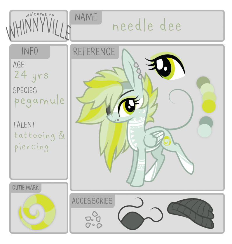 wv app: needle dee