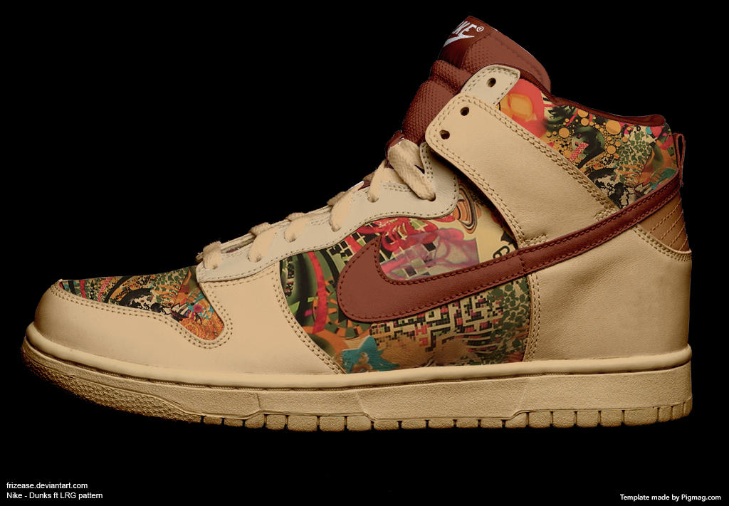 Nike Dunks ft LRG - funky pat by frizease on DeviantArt