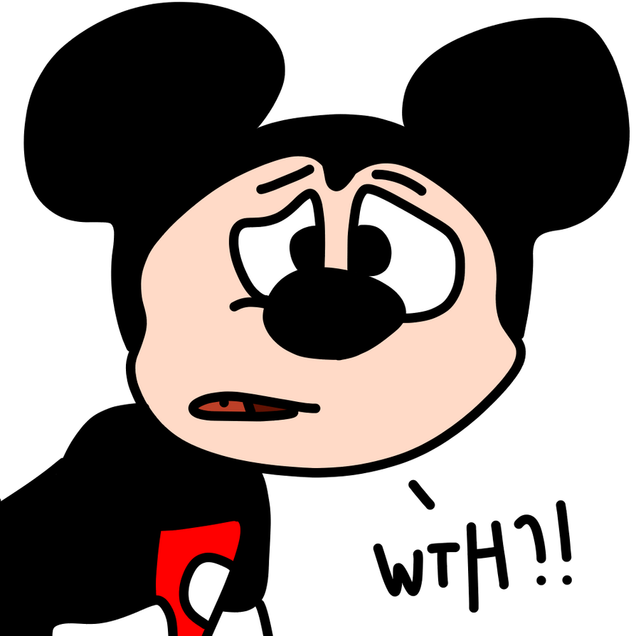 Disordered Mickey (Gift) Confused Mickey by JadeHarmony on DeviantArt