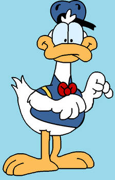 (Gift) Donald Duck in Jim Davis Style