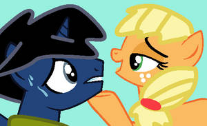 Upper Hand (AJ x Applejack)