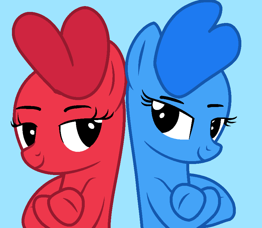 Deviantart Mlp Fish (Gift) MLP Red Fish and Blue Fish by JadeHarmony on DeviantArt