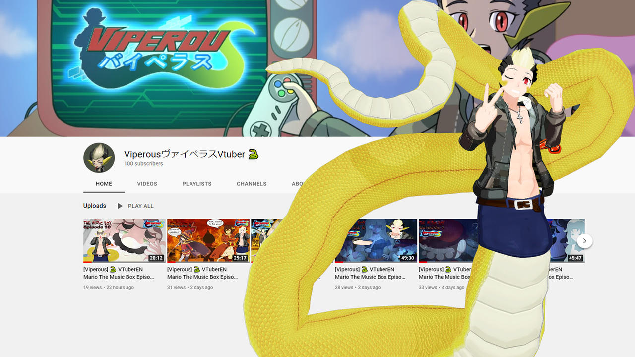 Viperous hits 100 Subscribers~ by ViperousVT on DeviantArt