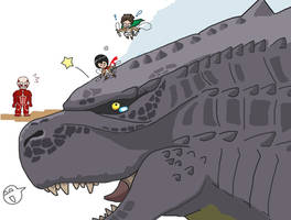 Attack on ... Gojira !