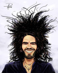 Russell Brand: Grinning Moron