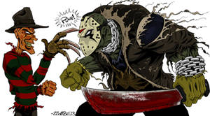 Freddy and Jason -Sam Keith Style-