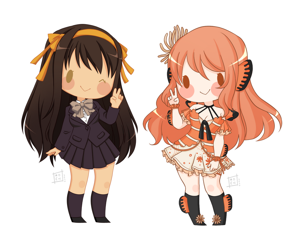Simple Chibi Commissions 6 by StarsDEN on DeviantArt