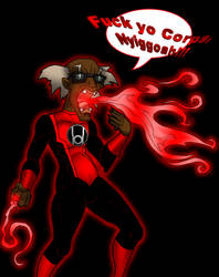 Red Lantern - Col. Stinkmeaner