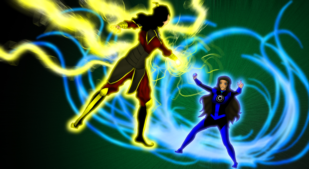 Sinestro Azula :: Blue Katara