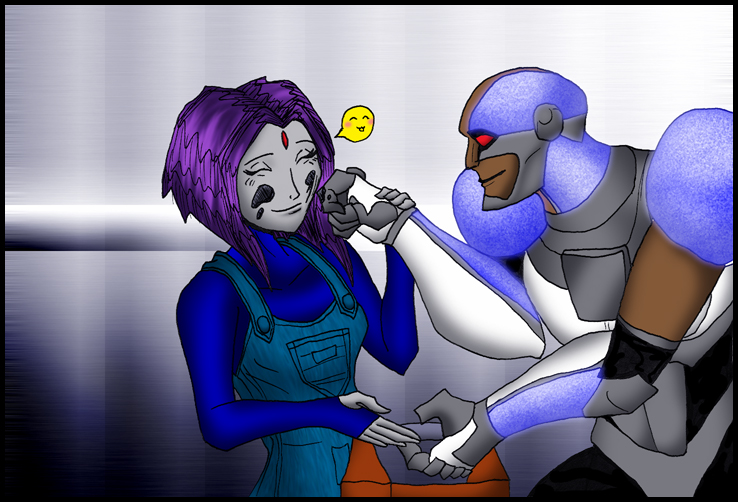 Cyborg X Raven on Cyborg-X-Raven - DeviantArt.