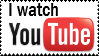 I watch YouTube Stamp