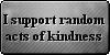 Random Acts Of Kindness Button by falakalak