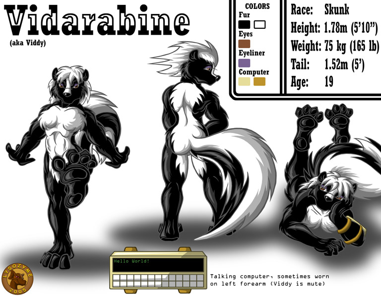 Character Sheet - Vidarabine