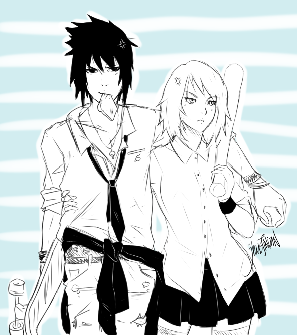 SasuSaku doodle