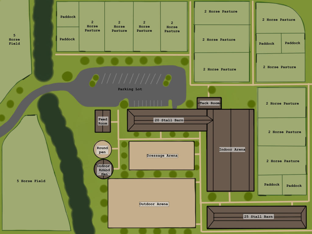 Elkhorn Creek Ranch Map by ElkhornCreekRanch on DeviantArt