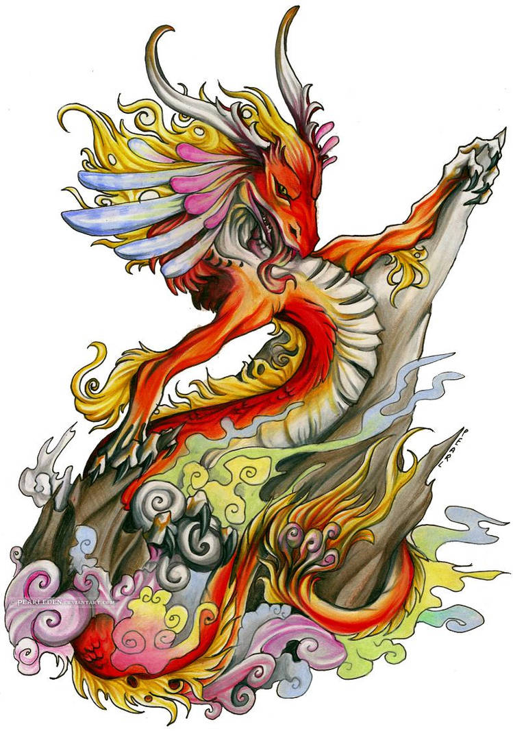 Dragon commission by Exileden