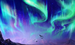 Northern Lights Speedpainting